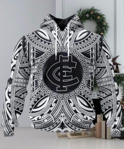 Personalized AFL Carlton Football Club Polynesian Concept Kits Hoodie Sweatshirt 3D