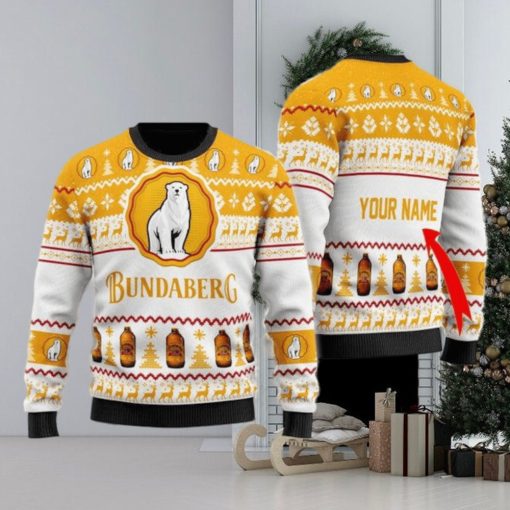 Personalized B U N D A B E R G 3d All Over Print Ugly Christmas Sweater