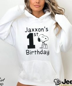 Personalized Beagle Snoopy inspired birthday onesie or t shirt. 1st 2nd birthday. Any birthday. Any name any age. Customized to your liking.