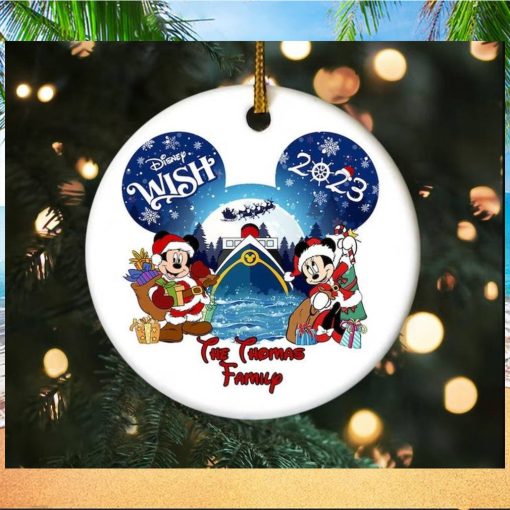 Personalized Disney Disney Cruise Ceramic Ornament