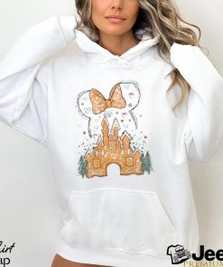Personalized Disney Gingerbread Castle Shirt, Custom Disney Christmas Family Shirt