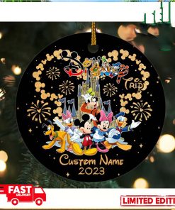 Personalized Disney Mickey Mouse 2023 For Kids Magic Kingdom Ornament