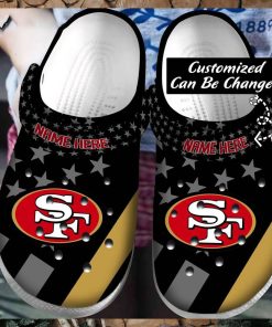 Personalized Football S.49Ers Star New Crocs Clog Shoes