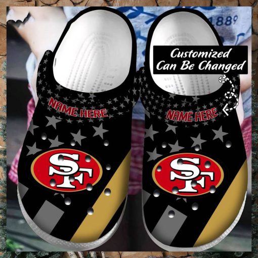 Personalized Football S.49Ers Star New Crocs Clog Shoes