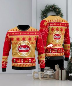 Personalized Funny Schaefer Beer Ugly Christmas Sweater