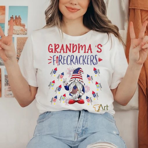 Personalized Grandma's Firecrackers shirt