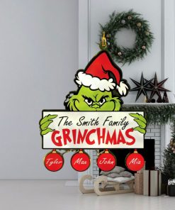 Personalized Grinch Ornament Grinchmas Ornament Grinch