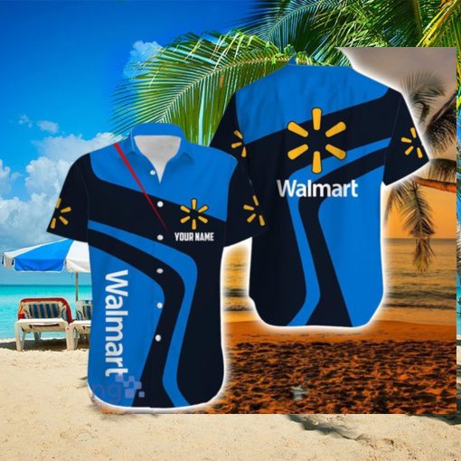 Personalized Hawaiian Shirt Walmart Blue V1 Trending Summer Gift For Men And Women hawaiian shirt