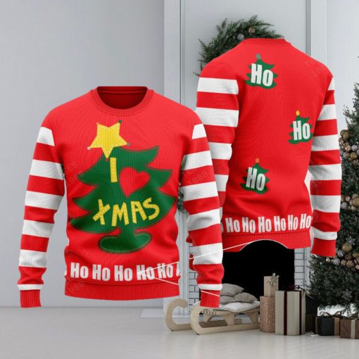 Personalized I love Xmas SALE 3D PRINTED_2 Ugly Christmas 3D Sweater For Men And Women