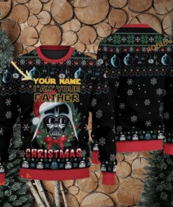 Personalized I’m Your Father D. Vader 3D Family Ugly Christmas Sweater