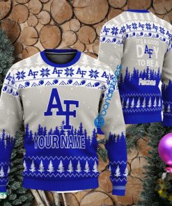 Personalized It A Good Day To Be A Air Force Falcons Ugly Christmas Sweater AOP