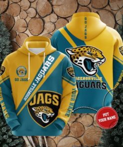 Personalized Jacksonville Jaguars No883 Custom Hoodie 3D All Over Print Sweatshirt Tshirt Football Gift