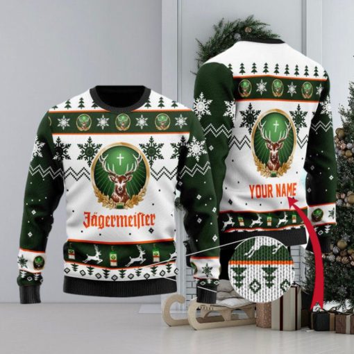 Personalized Jagermeister Christmas Sweater