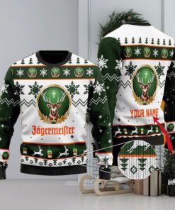 Personalized Jagermeister Ugly Christmas Sweater