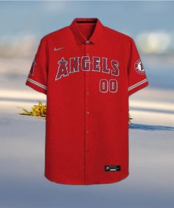 Personalized Los Angeles Angels All Over Print 3d Leobees 3D Awesome Hawaiian Shirt