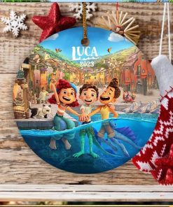 Personalized Luca Christmas 2023 Ornament, Luca and Friends 2023 Ornament