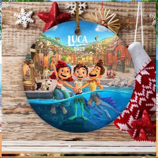 Personalized Luca Christmas 2023 Ornament, Luca and Friends 2023 Ornament