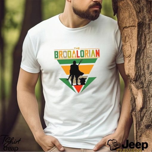 Personalized Mandalorian T Shirt Brodalorian Shirt Your Name Classic Unisex