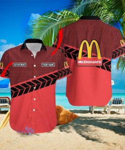 Personalized Mcdonald s Logo Red V1 Hawaiian Shirt