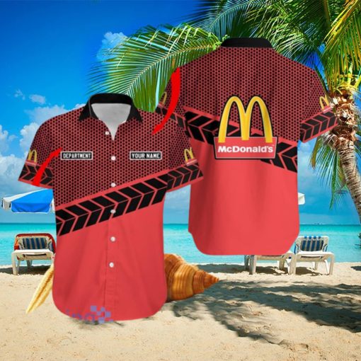 Personalized Mcdonald s Logo Red V1 Hawaiian Shirt