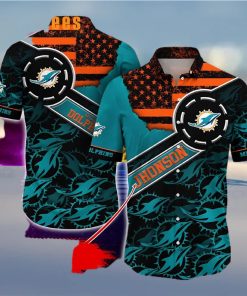 Personalized Miami Dolphins Hawaiian Shirt rem