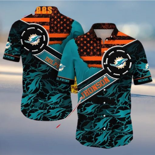 Personalized Miami Dolphins Hawaiian Shirt