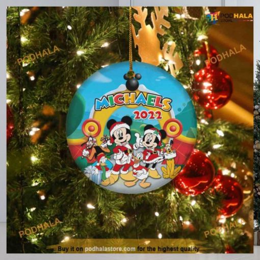 Personalized Mickey Clubhouse, Disney Christmas Tree Decor