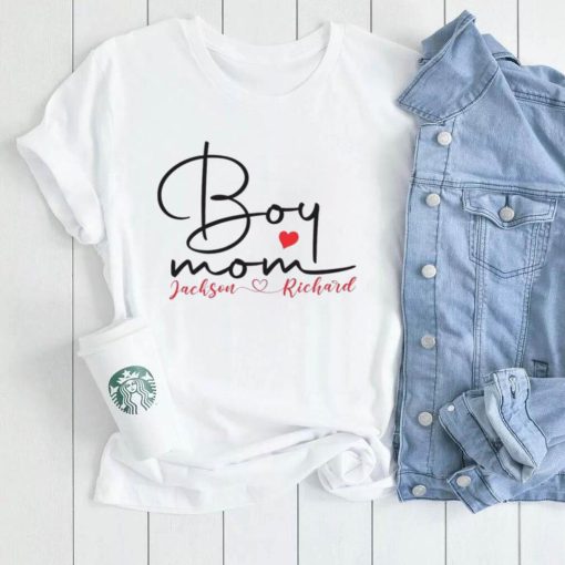 Personalized Mom Shirt With Kids Names Custom Tee Sweatshirt