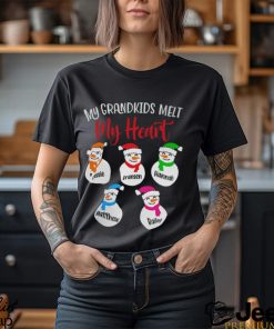 Personalized My Grandkids Melt My Heart Shirt