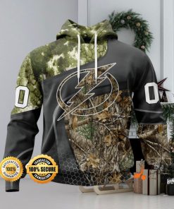 Personalized NHL Tampa Bay Lightning Special Hunting Camo Design Hoodie 3D