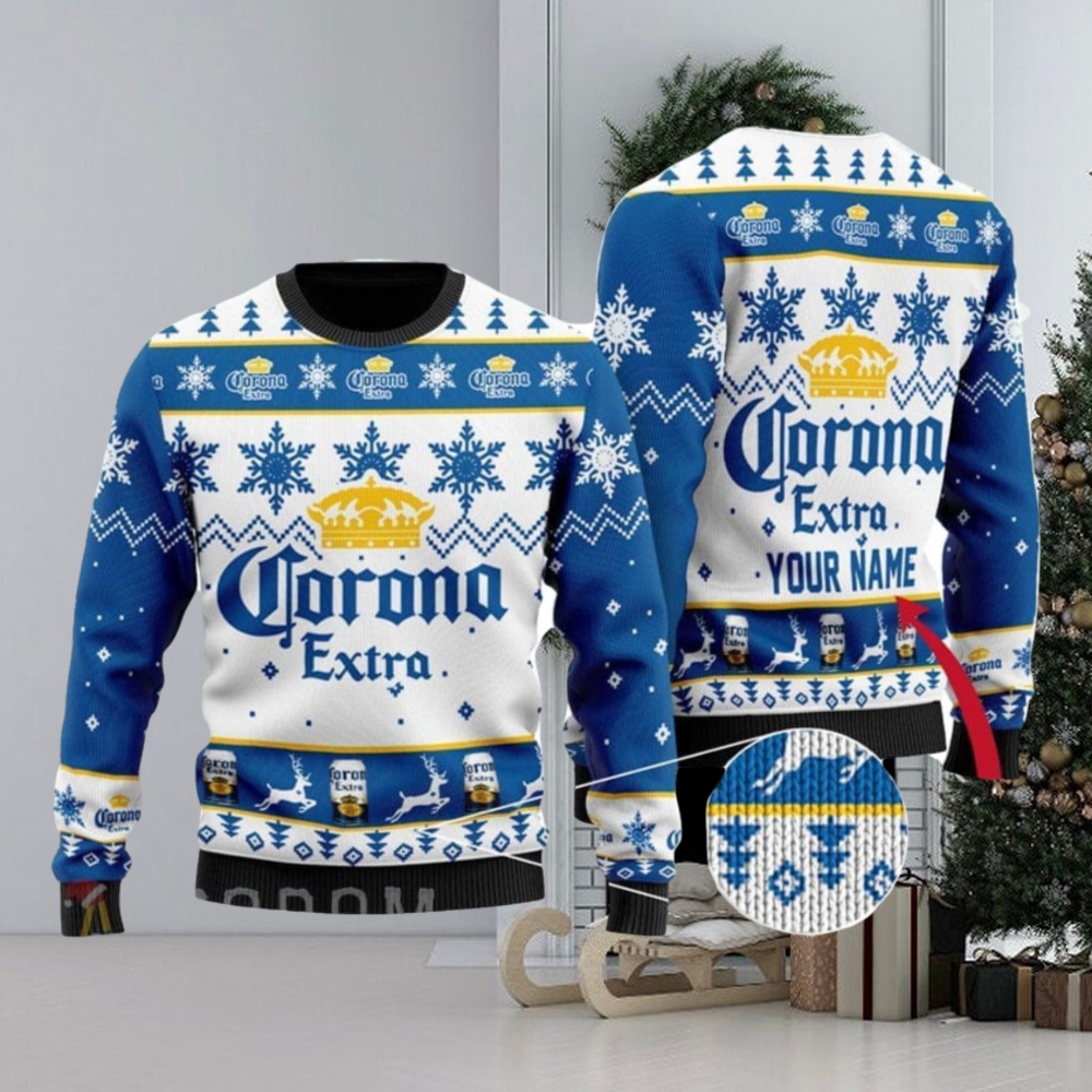 Modelo beer shop christmas sweater