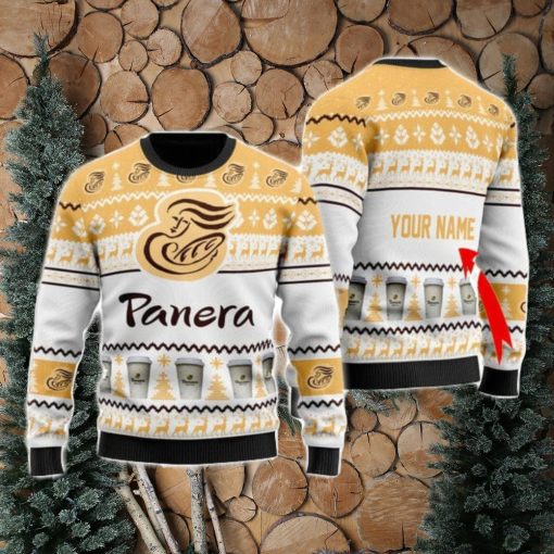 Personalized Name Panera Bread Ugly Christmas Sweater Christmas Gift Ideas