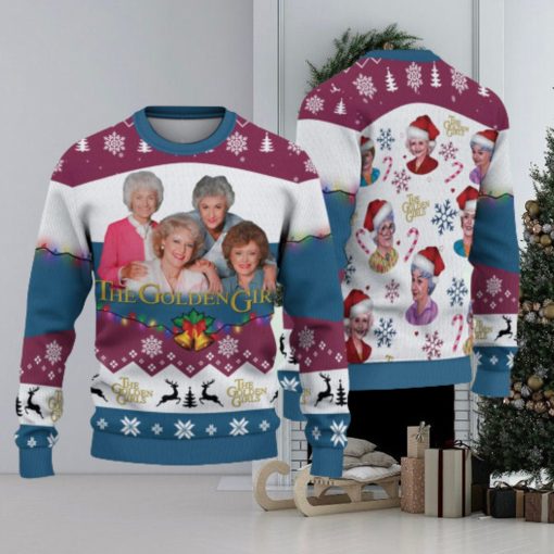 Personalized Name The Golden Girls Ugly Christmas Sweater Christmas Gift For Men And Women