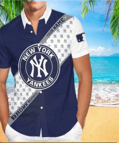 Personalized New York Yankees Short Sleeve Hgi156 Awesome Hawaiian Shirt