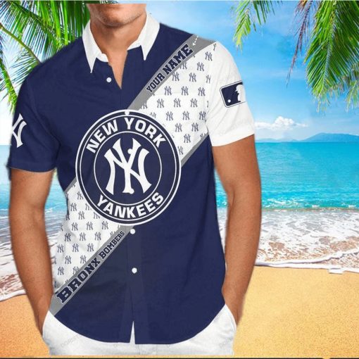 Personalized New York Yankees Short Sleeve Hgi156 Awesome Hawaiian Shirt