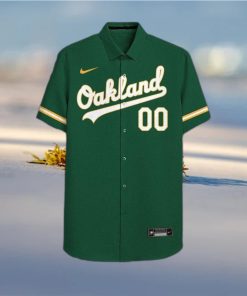 Personalized Oakland Athletics All Over Print 3d Leobees 3D Awesome Hawaiian Shirt