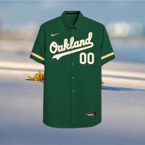 Personalized Oakland Athletics All Over Print 3d Leobees 3D Awesome Hawaiian Shirt