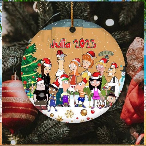 Personalized Phineas And Ferb Ornament, Phineas And Ferb Kid Ornament