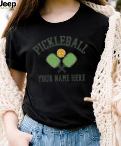 Personalized Pickleball Shirt Tournament Team T Shirt