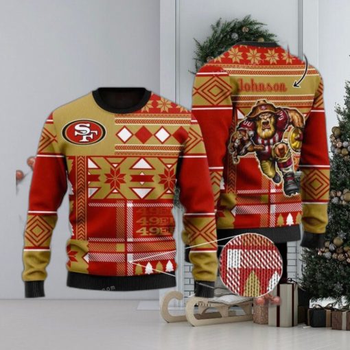 Personalized San Francisco 49ers Ugly Sweater