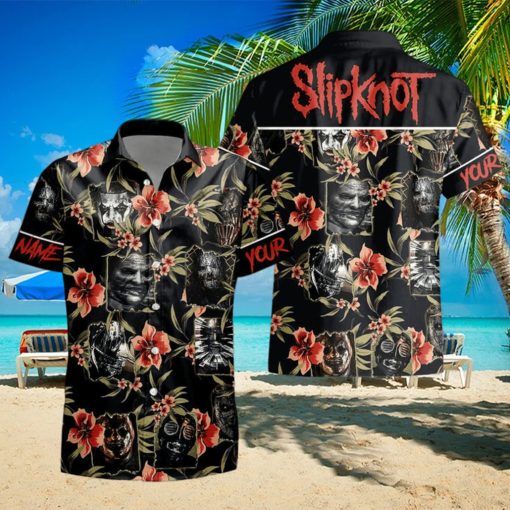 Personalized Slipknot Halloween Fictional Tropical Hawaiian Shirt