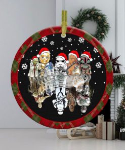 Personalized Star Wars Christmas Tree Ornament, Star Wars Christmas Decorations