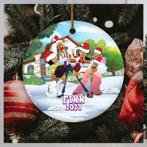 Personalized The Proud Family Ornament, Family Christmas Ornament