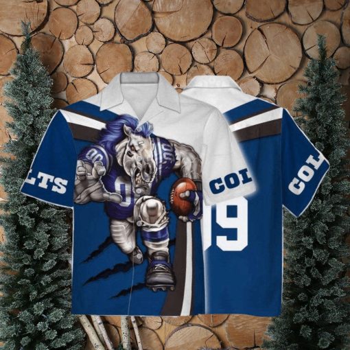 Personalized Unisex Hawaiian Shirt Indianapolis Colts Football Team 3D Apparel For Men Women