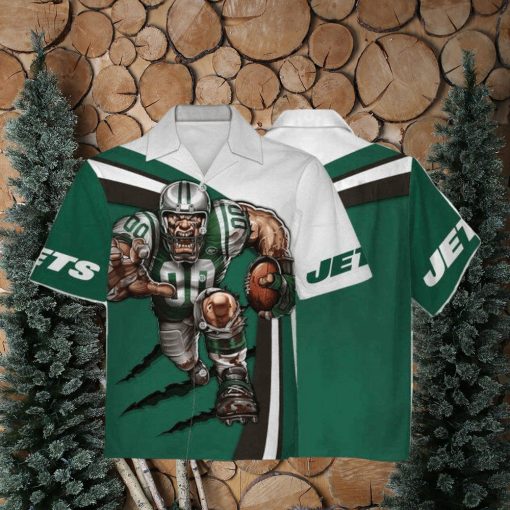 Personalized Unisex Hawaiian Shirt New York Jets Football Team 3D Apparel For Men Women