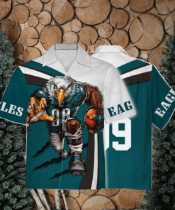 Personalized Unisex Hawaiian Shirt Philadelphia Eagles Football Team 3D Apparel For Men Women