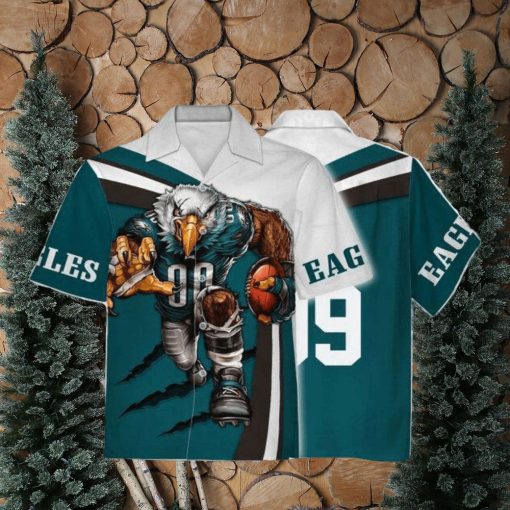 Personalized Unisex Hawaiian Shirt Philadelphia Eagles Football Team 3D Apparel For Men Women