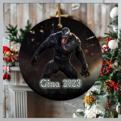 Personalized Venom Ornament 2023, Marvel Venom Christmas Ornament