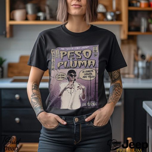 Peso Pluma Comic Shirt Sweatshirt 90S Vintage Book Art La Bebe Tour Album Graphic Tee Unisex Fan Gift Hoodie V2 T Shirt