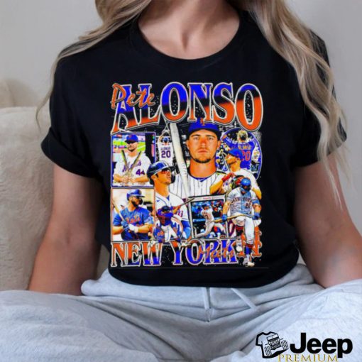 Pete Alonso New York Mets No 20 baseball player shirt